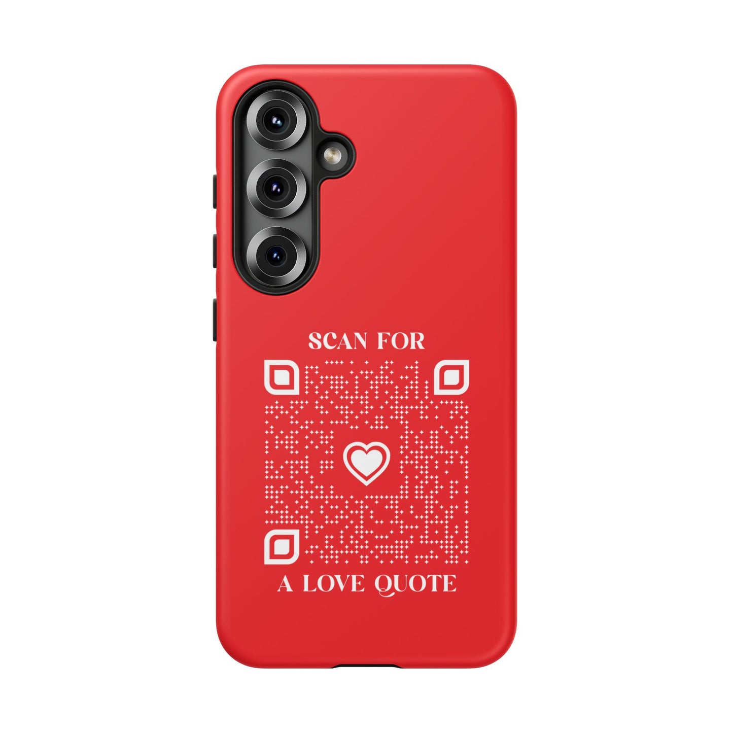 Love β Tough Case β Red β Scan for a Love Quote