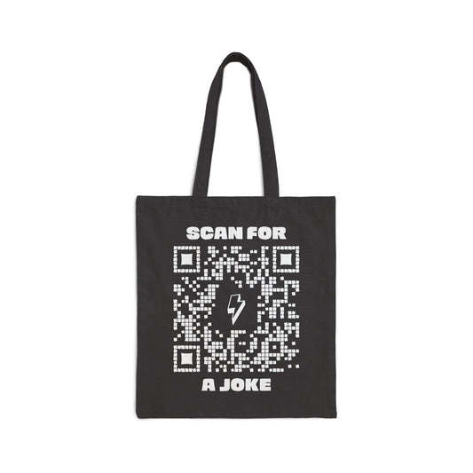 Fun β Tote Bag β Scan for a Joke
