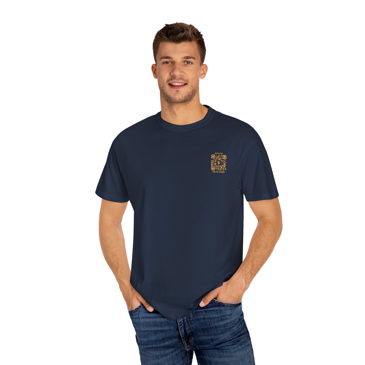 Business & Networking β T-shirt β Scan to See My Work