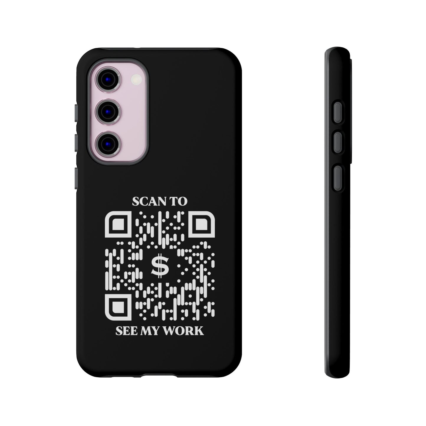 Business & Networking β Tough Case β Black β Scan to See My Work