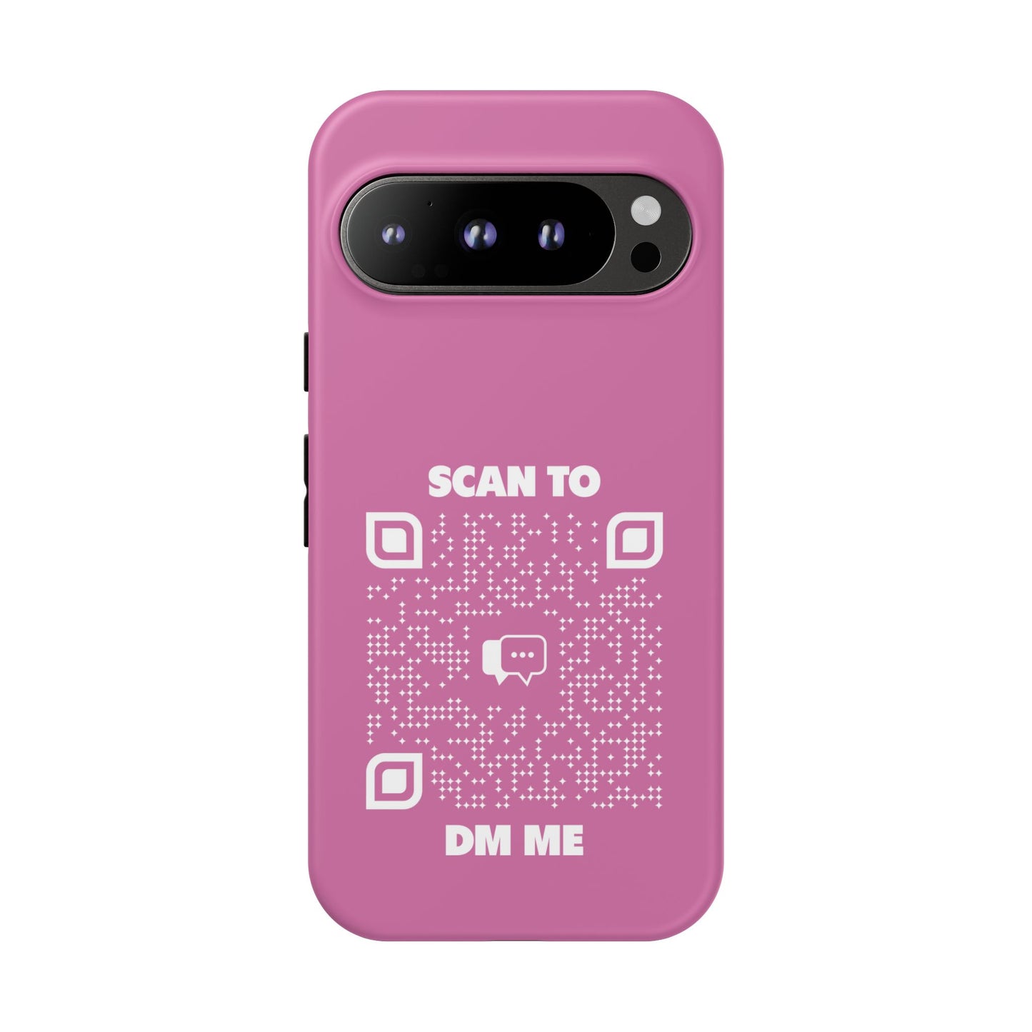 Dating β Tough Case β Pink β Scan to DM Me