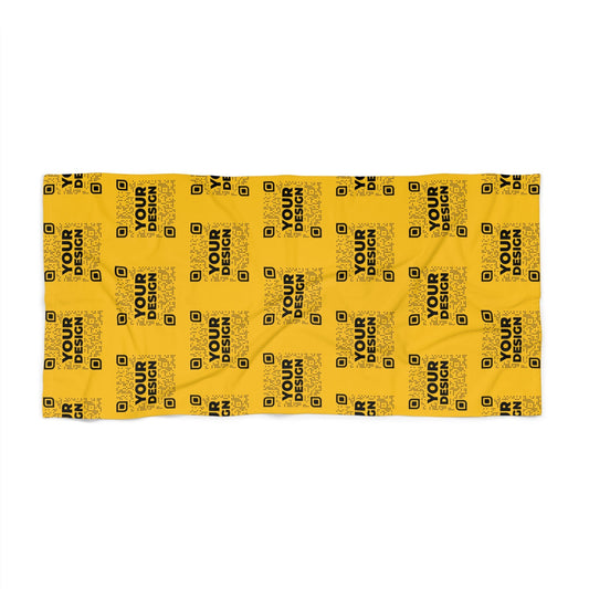 Beach Towel – Yellow - QR NATION