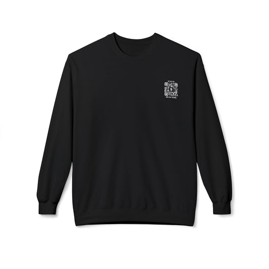 Business & Networking β Sweatshirt β Scan to See My Work - QR NATION