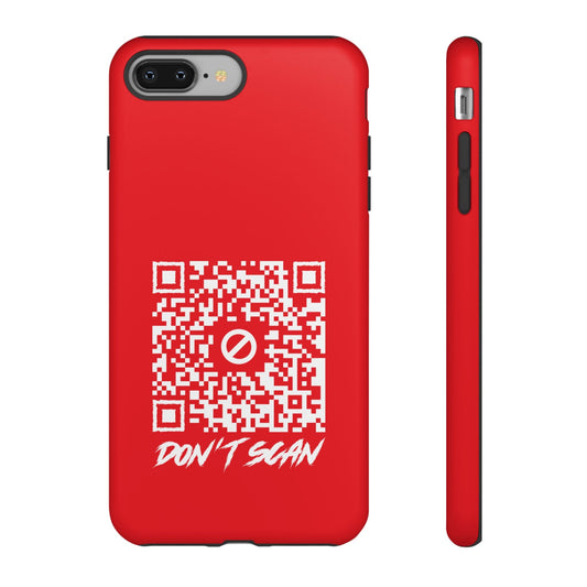 Don't Scan β Tough Case β Red - QR NATION