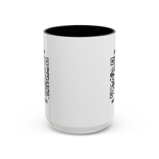 Fitness β Mug β Black β Scan for Motivation - QR NATION