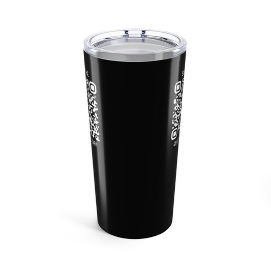 Home & Cozy β Tumbler β Black β Scan for the Quote of the Day - QR NATION