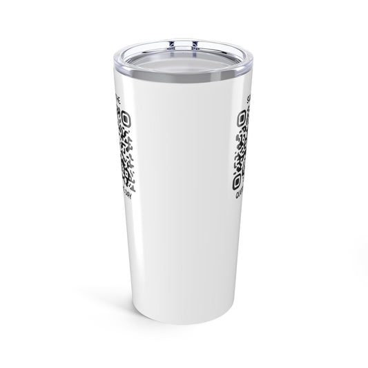 Home & Cozy β Tumbler β White β Scan for the Quote of the Day - QR NATION