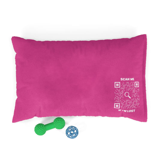 Pet Collection β Pet Bed β Fuchsia β Scan Me If I'm Lost - QR NATION