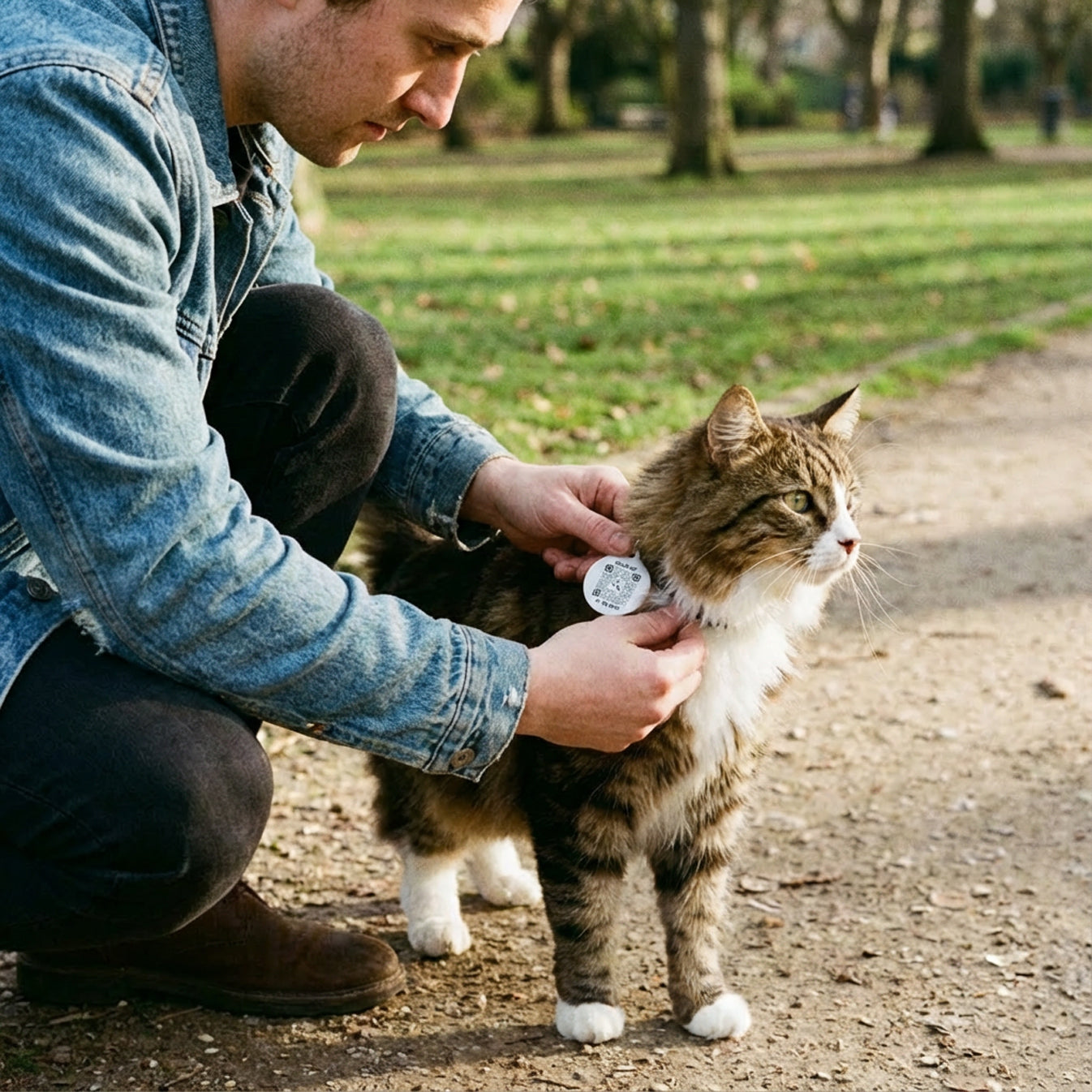 Cat Tag – Scan Me If I'm Lost