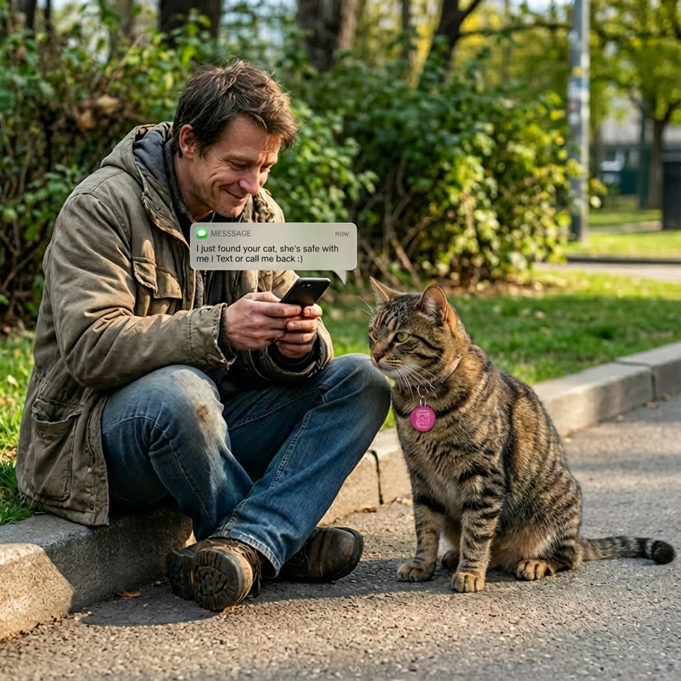 Cat Tag – Scan Me If I'm Lost