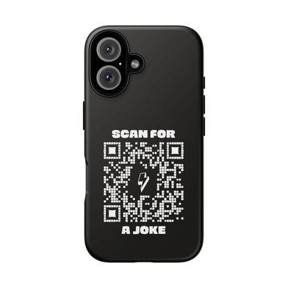 Fun – Tough Case – Black – Scan for a Joke