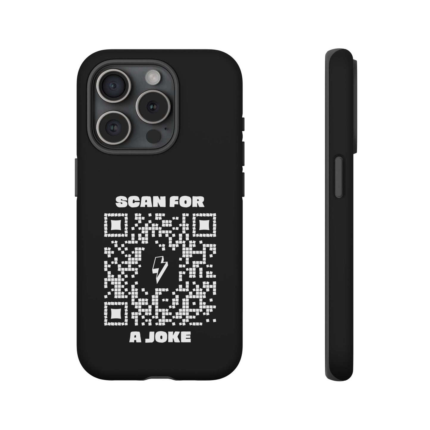 Fun – Tough Case – Black – Scan for a Joke