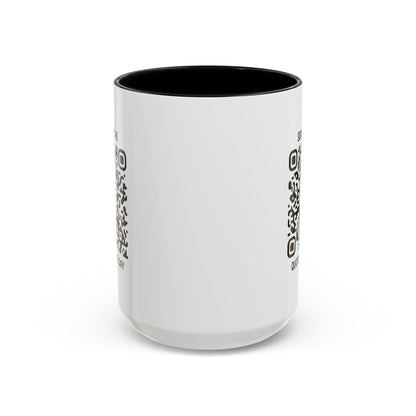 Home & Cozy – Mug – Black – Scan for the Quote of the Day