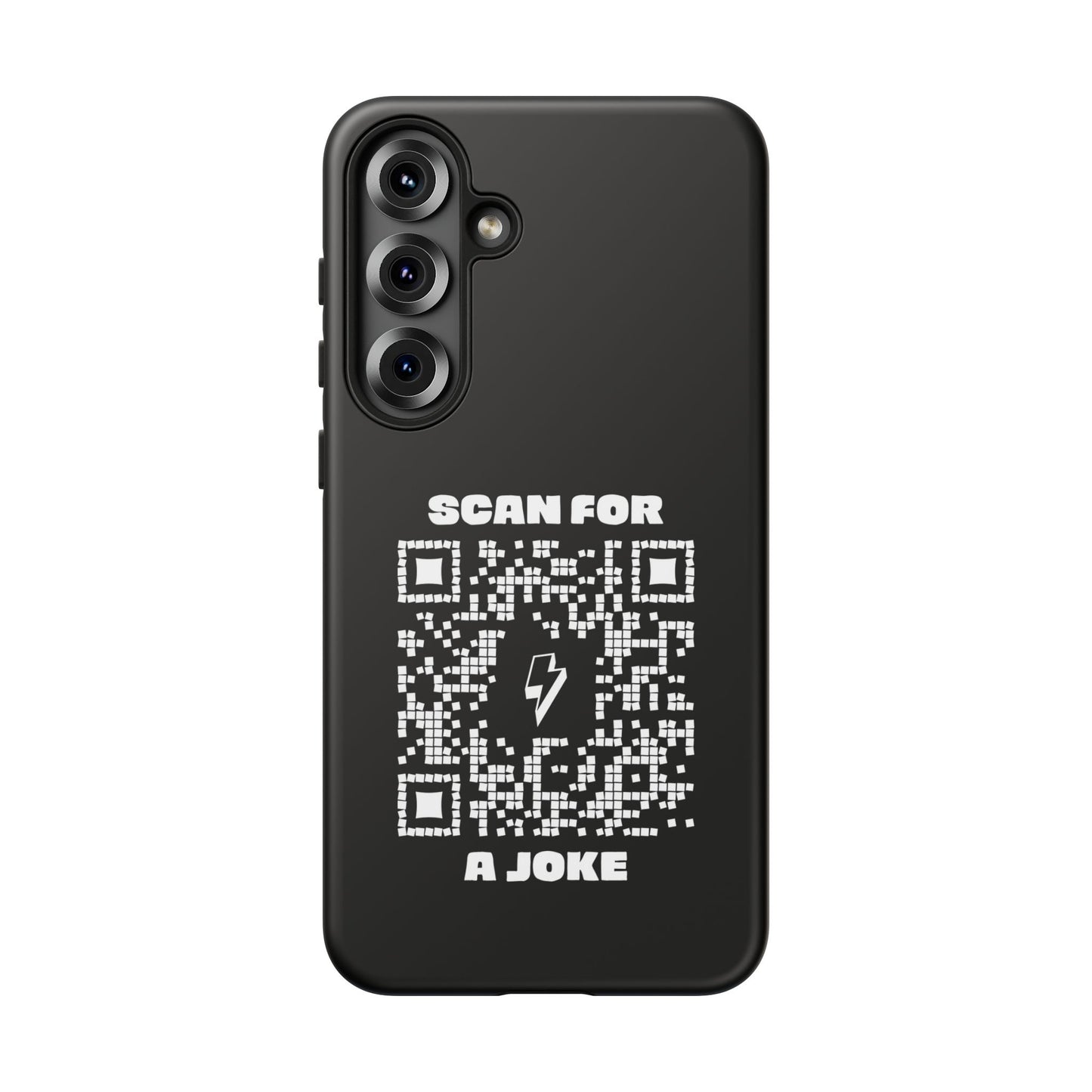 Fun – Tough Case – Black – Scan for a Joke