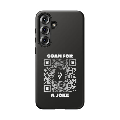 Fun – Tough Case – Black – Scan for a Joke