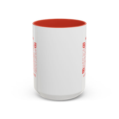 Love – Mug – Red – Scan for a Love Quote