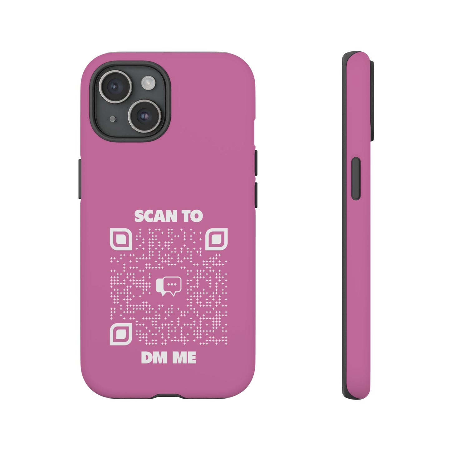 Dating – Tough Case – Pink – Scan to DM Me