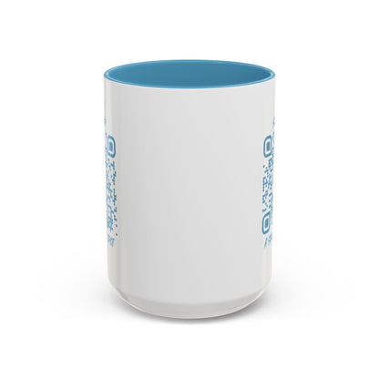 Travel – Mug – Blue – Scan for a Surprise Spot