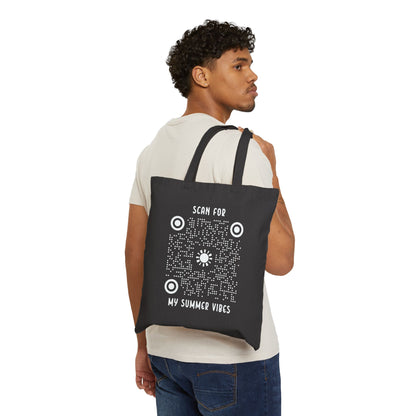 Summer – Tote Bag – Scan for My Summer Vibes