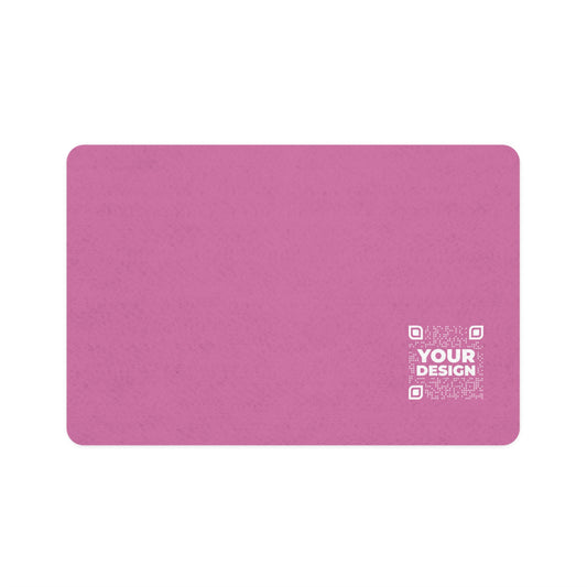 Pet Food Mat – Pink
