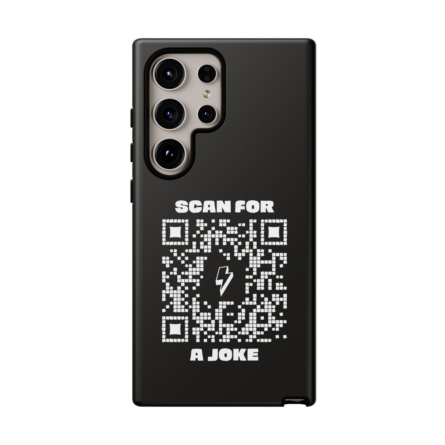 Fun – Tough Case – Black – Scan for a Joke