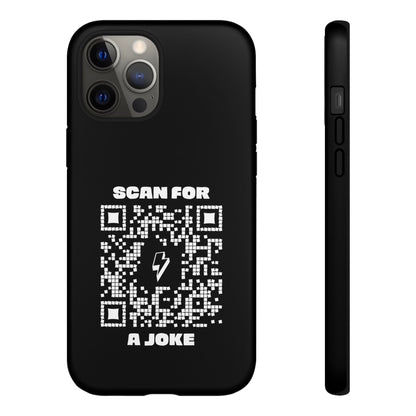 Fun – Tough Case – Black – Scan for a Joke