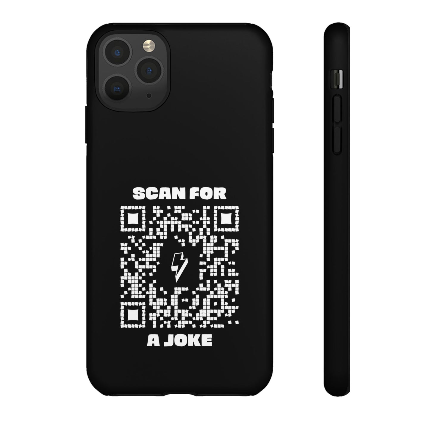 Fun – Tough Case – Black – Scan for a Joke