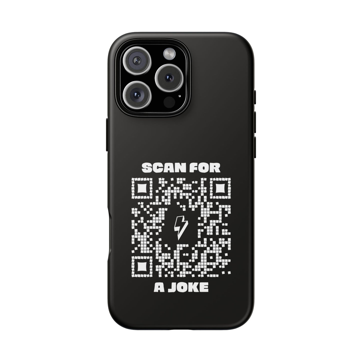 Fun – Tough Case – Black – Scan for a Joke