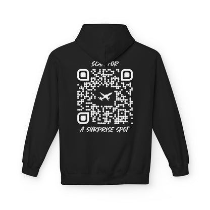 Travel – Hoodie – Scan for a Surprise Spot