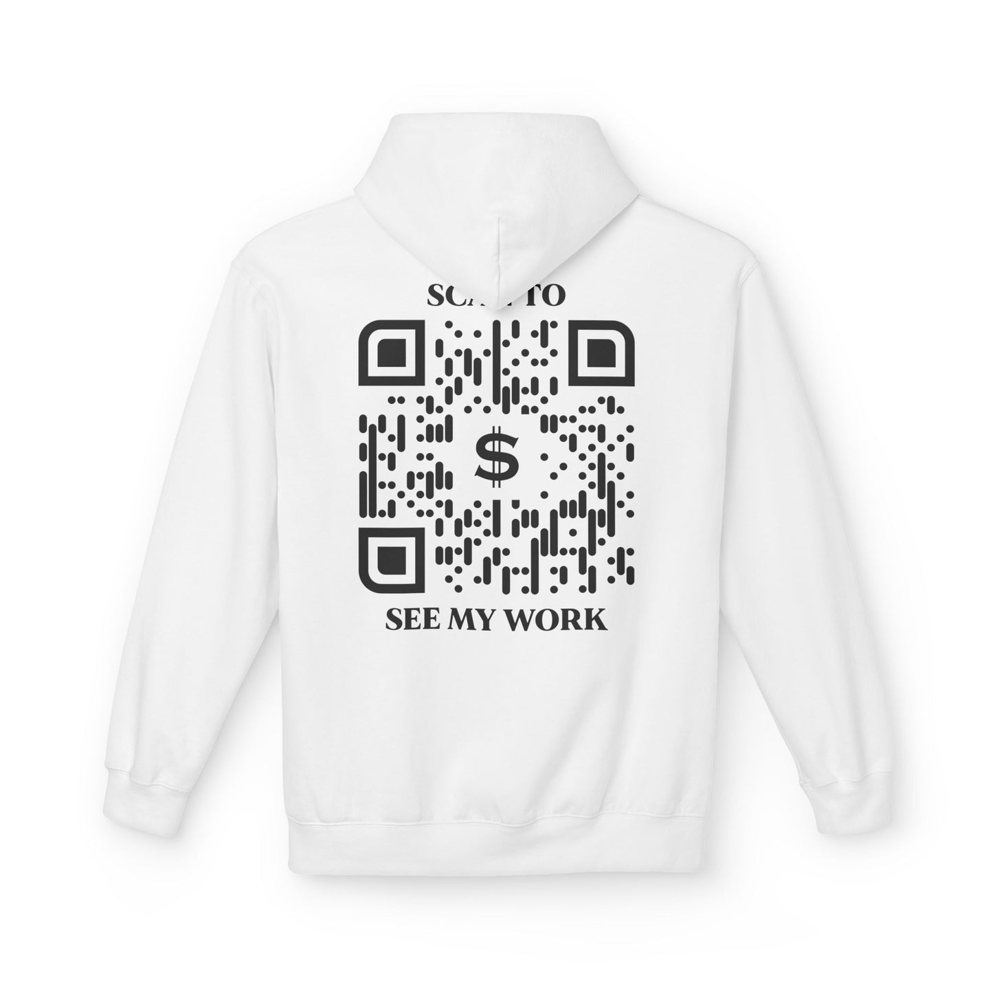 Business & Networking – Hoodie – Scan to See My Work