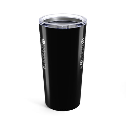Summer – Tumbler – Black – Scan for My Summer Vibes