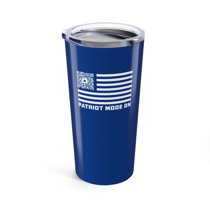 Patriot – Tumbler – Dark Blue – Patriot Mode On