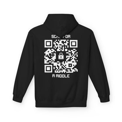 Hidden – Hoodie – Scan for a Riddle