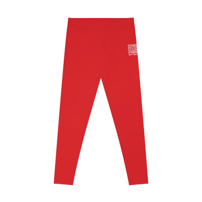 Don't Scan - Leggings - Red