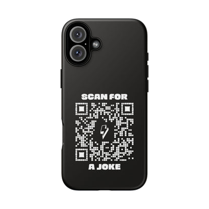 Fun – Tough Case – Black – Scan for a Joke