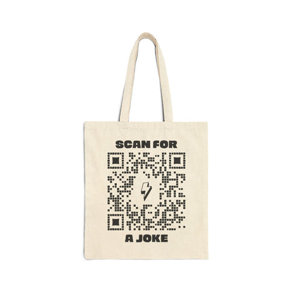 Fun – Tote Bag – Scan for a Joke