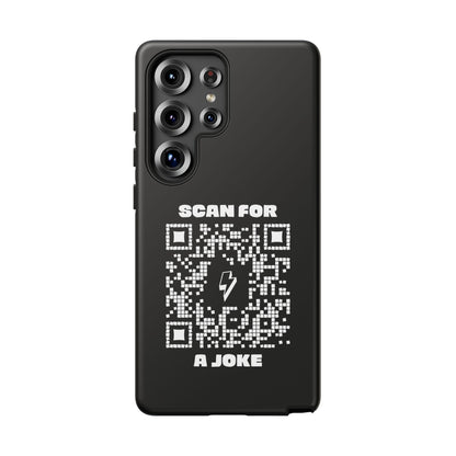 Fun – Tough Case – Black – Scan for a Joke