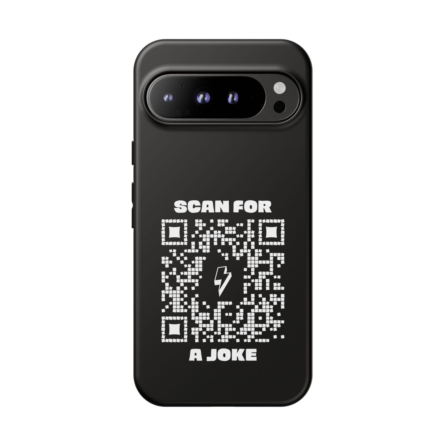 Fun – Tough Case – Black – Scan for a Joke