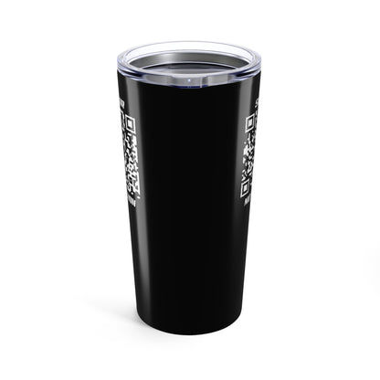 Fitness – Tumbler – Black – Scan for Motivation