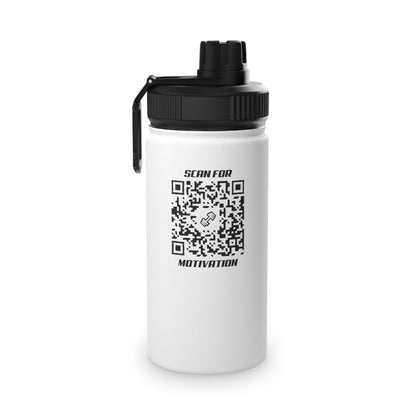 Fitness – Water Bottle – Scan for Motivation