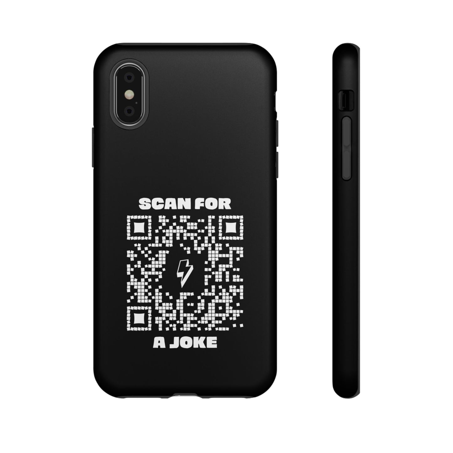 Fun – Tough Case – Black – Scan for a Joke