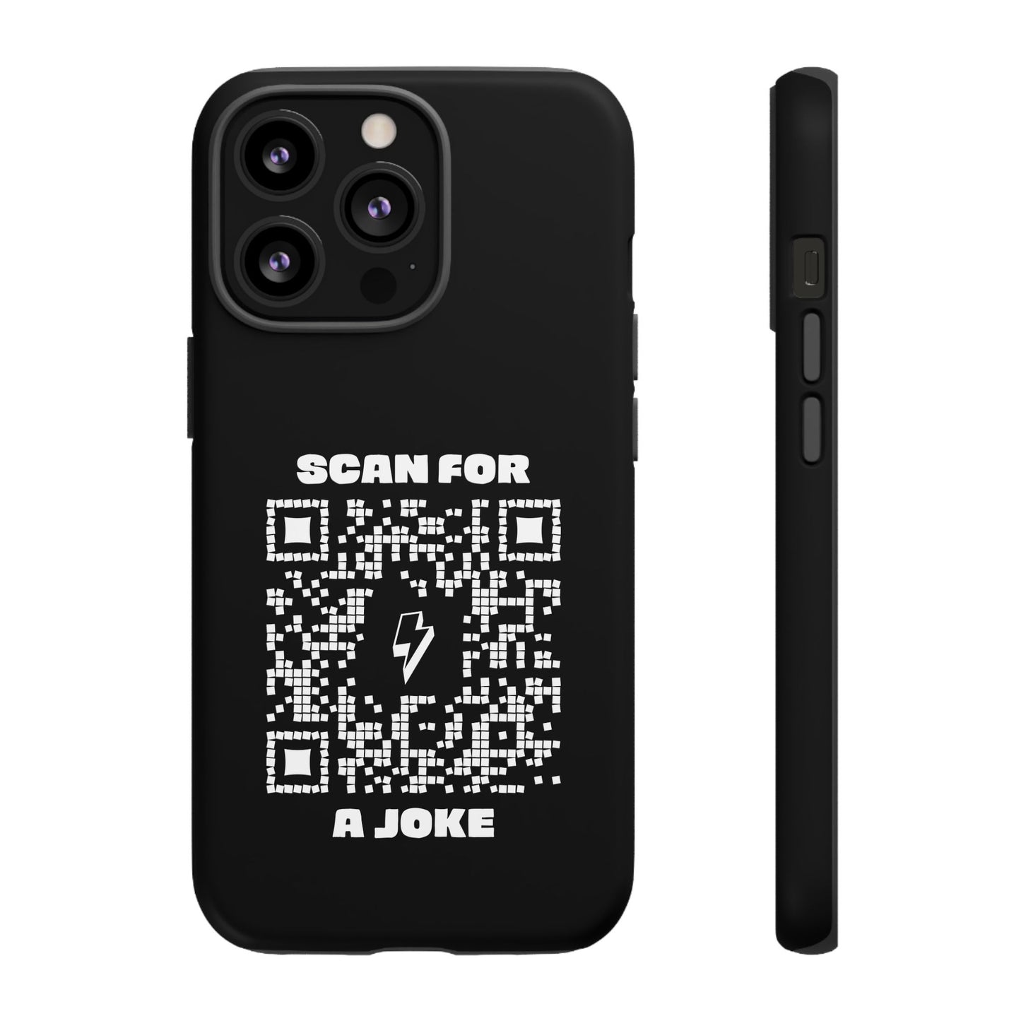 Fun – Tough Case – Black – Scan for a Joke