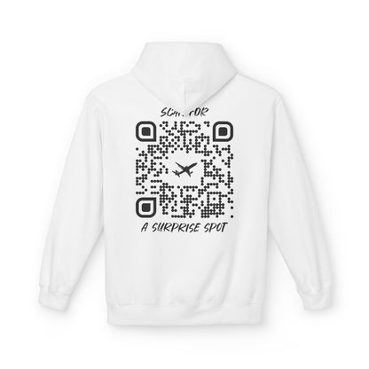 Travel – Hoodie – Scan for a Surprise Spot