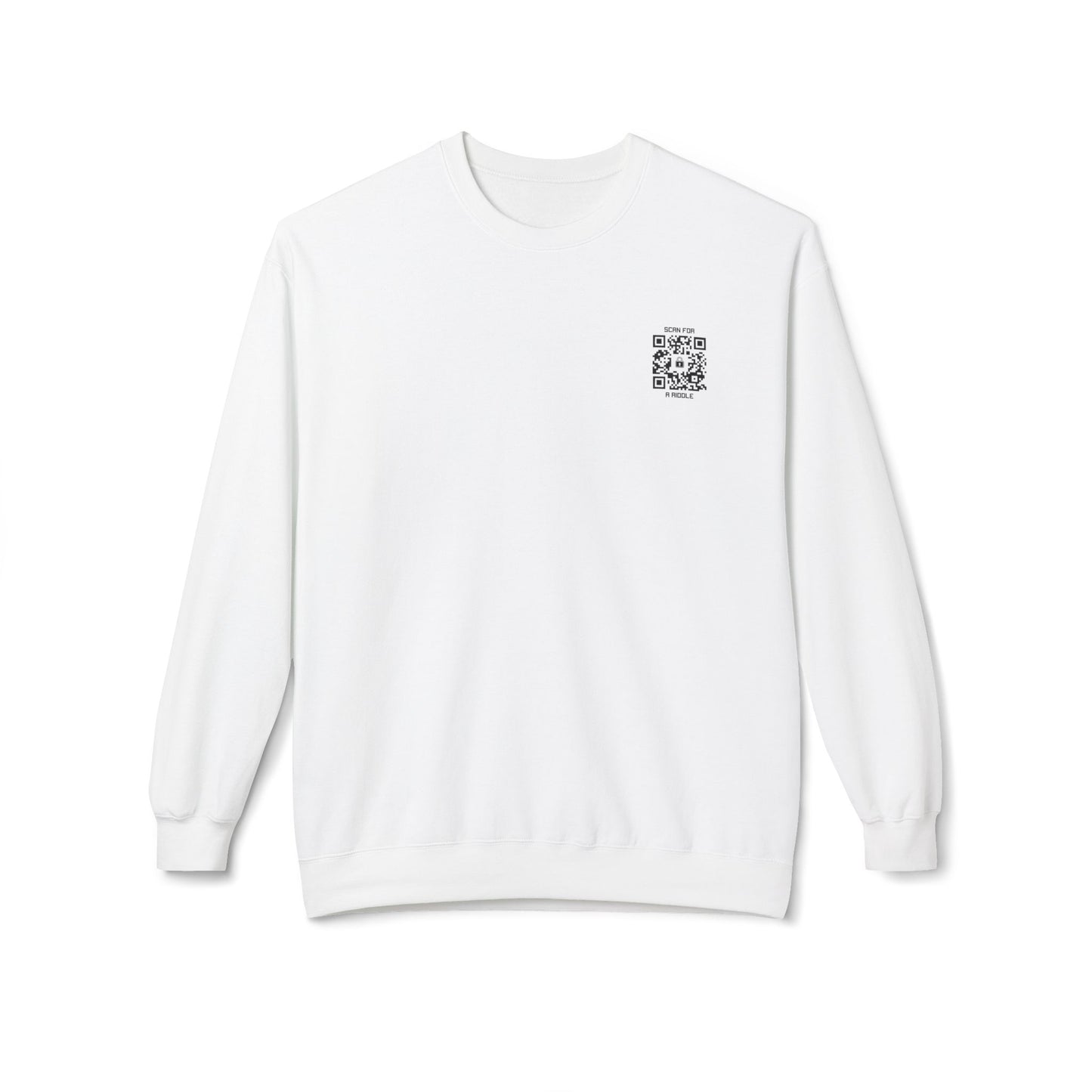 Hidden – Sweatshirt – Scan for a Riddle