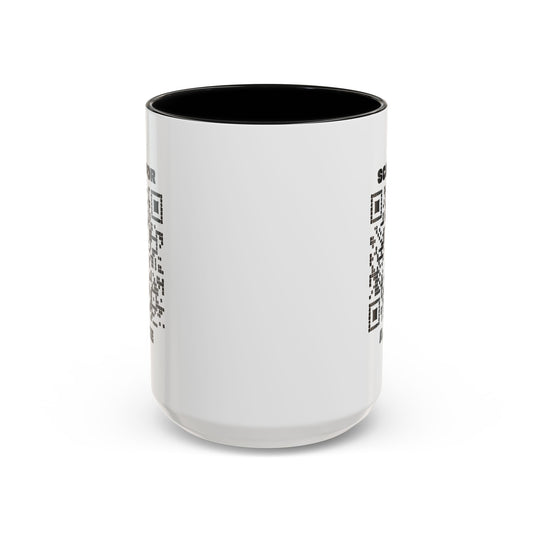 Fun – Mug – Black – Scan for a Joke