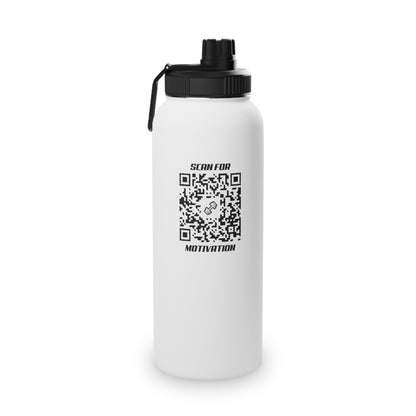 Fitness – Water Bottle – Scan for Motivation