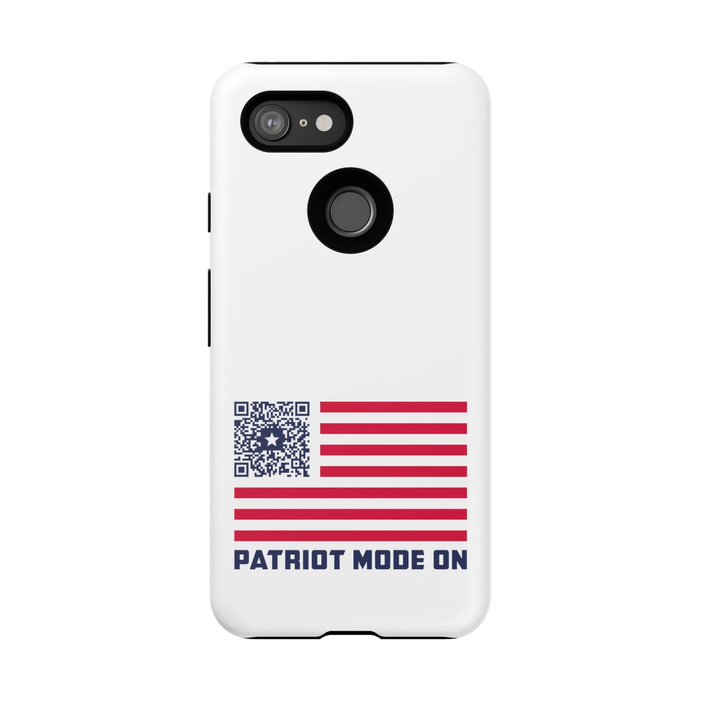 Patriot – Tough Case – White – Patriot Mode On