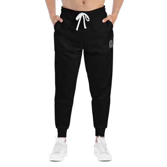 Fitness – Joggers – Black – Scan for Motivation