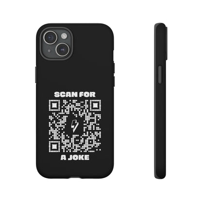 Fun – Tough Case – Black – Scan for a Joke