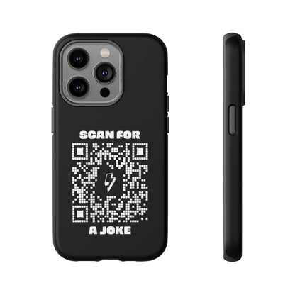 Fun – Tough Case – Black – Scan for a Joke